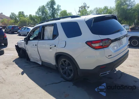 2025 Honda Pilot Black Edition из США, поврежденный, VIN 5FNYG1H96SB024136